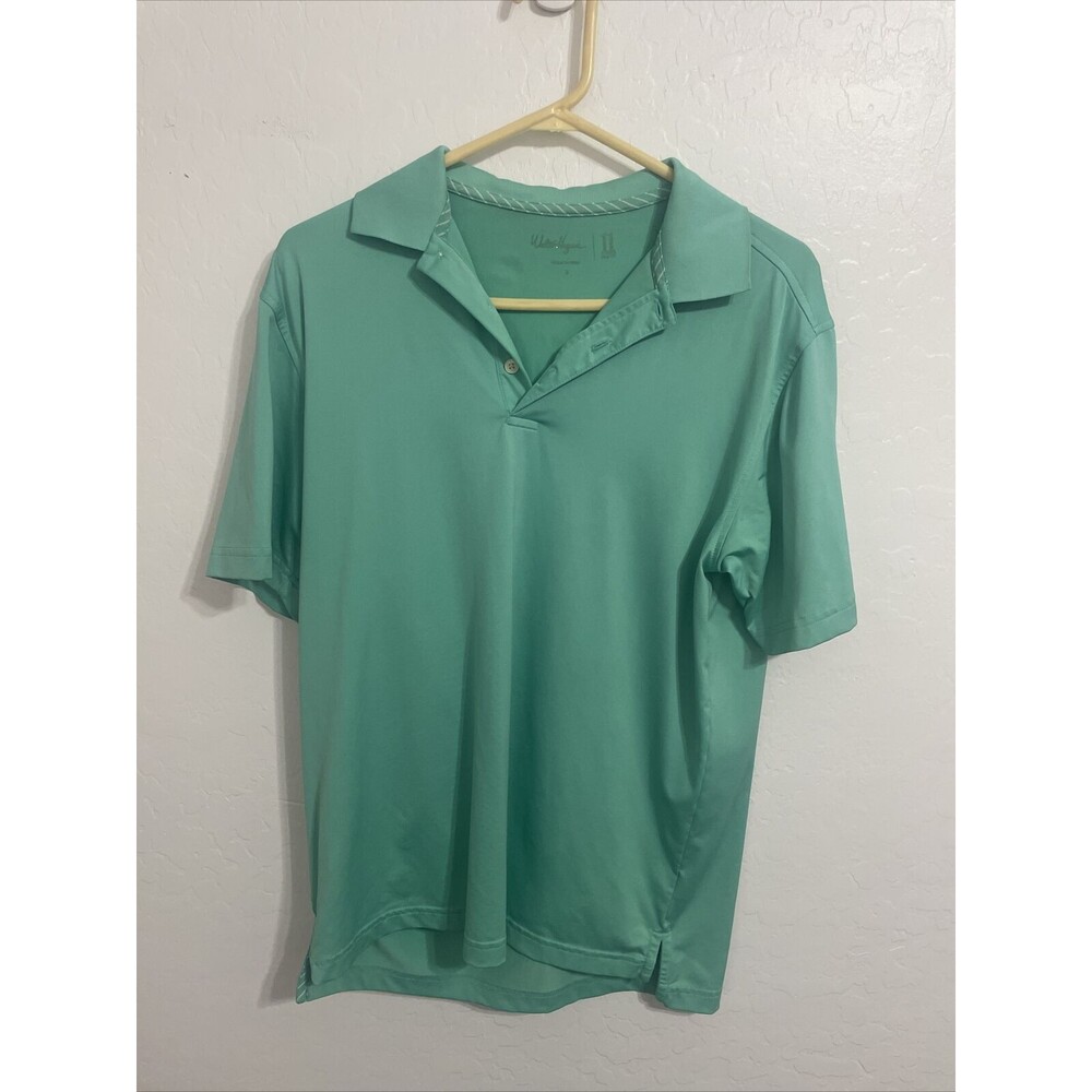 Walter Hagen Golf Performance Polo Mens Small Green/Teal (F)